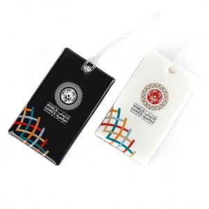 Étiquette de bagage en PVC souple personnalisée de haute qualité en vrac, en matière plastique, pour usage hôtelier et aérien - Product Image 3