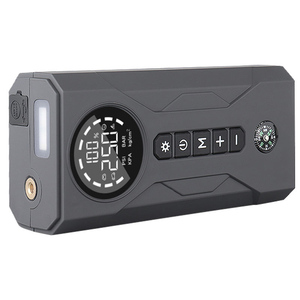 16000 мАч аварийный аккумулятор на солнечной батарее 2000A грузовик и мотоцикл мощный стартер с воздушным компрессором 2000A куб - Product Image 6