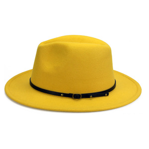 Sma Top <strong>Hats</strong> <strong>for</strong> Men and <strong>Women</strong> Autumn Winter Jazz British Retro Trendy Felt - Product Image 3