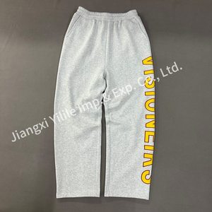<span class=keywords><strong>Pantalon</strong></span> de jogging en molleton épais personnalisé pour <span class=keywords><strong>homme</strong></span> PT747 – Survêtement décontracté avec broderie et sérigraphie - Product Image 2