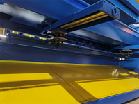 Machine de découpe oscillante entièrement automatique CNCCogar pour tôles en acier inoxydable et construction métallique