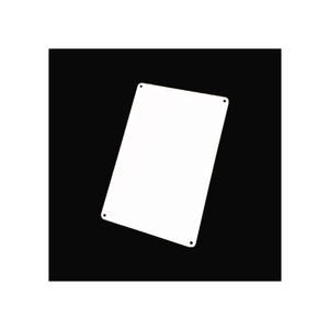 Plaques métalliques vierges en aluminium pour sublimation par transfert thermique, forme rectangulaire, 12x18 pouces, avec <span class=keywords><strong>coins</strong></span> arrondis et trous, 2026 - Product Image 2