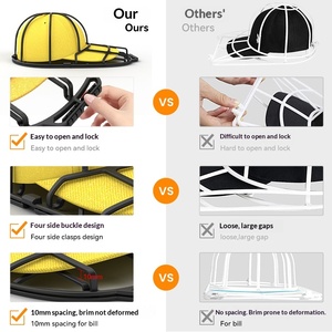 ราวแขวนหมวกแบบพับได้สำหรับขายส่ง พร้อมอุปกรณ์ซักผ้าแบบใหม่ ราวตากผ้าแบบถอดประกอบได้ พกพาสะดวก - Product Image 6