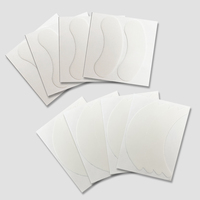 Micro coussinets oculaires en mousse de marque privée pour extensions de cils, kit de coussinets sous les yeux pour l'extension des cils, non pelucheux, adaptés à la plupart des formes d'yeux