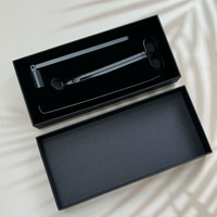 3pcs Acier inoxydable mat Noir Or Rose Sniffer Snuffer Set Care Kit Accessory Candle Wick Trimmer