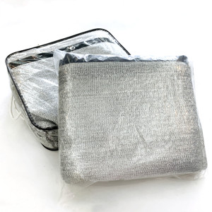 <span class=keywords><strong>Malla</strong></span> de sombreo plateada de aluminio reflectante al 90% con protección UV para uso agrícola en exteriores - Product Image 4