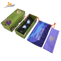 Boîte d'emballage en papier haut de gamme pour lunettes et lunettes de soleil, personnalisable avec logo OEM, écologique, prix de gros