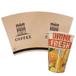 Matière première de ventilateur de tasse de papier de flexographie de qualité alimentaire de livraison rapide - Product Image 3