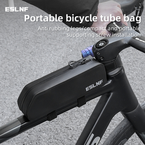 ESLNF portátil completo impermeable marco frontal <span class=keywords><strong>bicicleta</strong></span> bolsa almacenamiento Mtb carretera tubo superior <span class=keywords><strong>bicicleta</strong></span> <span class=keywords><strong>bolsas</strong></span> - Product Image 3