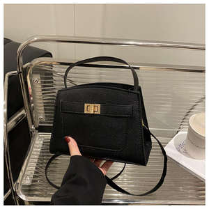 Nuevo bolso bandolera cuadrado informal y moderno para mujer, bolso de mano duradero de cuero PU - Product Image 1