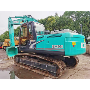 2014-2020 Jaar <span class=keywords><strong>Japan</strong></span> Made <span class=keywords><strong>Kobelco</strong></span> SK200-8 Rupsgraafmachine 20ton Hydraulische Rupsbanden Gebruikt Graafmachines Voor Peru - Product Image 6