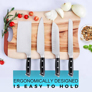 Juego de Cuchillos de Cocina al por Mayor, Juego de Cuchillos de Acero Inoxidable de 8 Piezas, Juego de Cuchillos de Doble Cara con Succión - Product Image 3