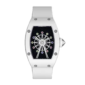 Reloj de pulsera con tacón de aguja, pulsera de diseño compatible con todos los modelos