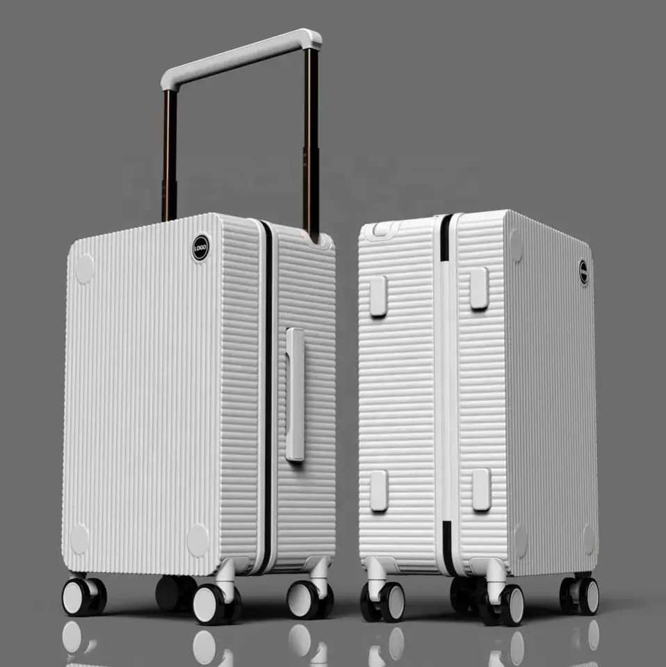 2023 Nieuwe Op Maat Gemaakte Designer Koffer Handbagage Pc 150T Voering Reistassen Aluminium Trolley Handkoffer Bagage