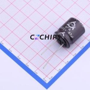 Condensador Electrolítico de Aluminio NFA 400V47 M 16*20 de Orificio Pasante, D16xL20mm 47uF 20% 400V 284mA-120Hz - Product Image 1