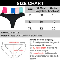 Culottes sexy en string de couleur unie, lingerie pour femmes, culottes en coton, sous-vêtements sexy pour femmes, sous-vêtements féminins