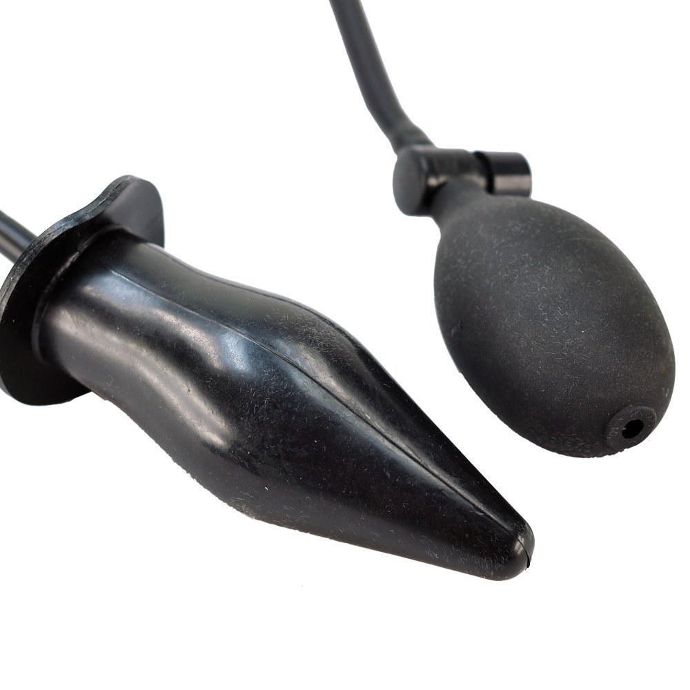 Oversized Inflatable Anal Plug - Air Pump Butt Plug for Couples | Silicone  Sex Toys for Men and Women, Water Resistant, CE Certified