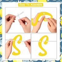 Set Dekorasi Bridal Shower Lemon dan Biru, Spanduk 'She Found Her Main Squeeze', Perlengkapan Pesta Lajang untuk Calon Pengantin