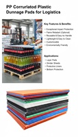 Feuille de plastique ondulé en PP pour boîtes d'emballage et emballages réutilisables