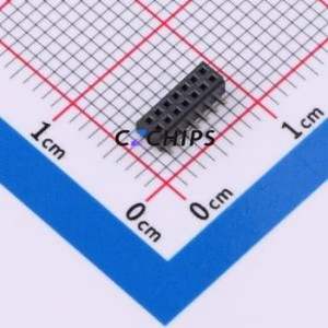 CLM-107-02-L-D Pin Socket SMD,P=1mm Connector ( Pitch: 1mm )( Row Spacing: 1mm )( Mounting Type: Vertical Mount ) - Product Image 1