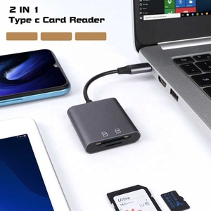 Cantell nhôm hợp kim USB OTG adapter Loại C Android ổ đĩa flash TF SD <span class=keywords><strong>Card</strong></span> <span class=keywords><strong>Reader</strong></span> adapter cho iphone15 16 Samsung Máy tính xách tay - Product Image 2