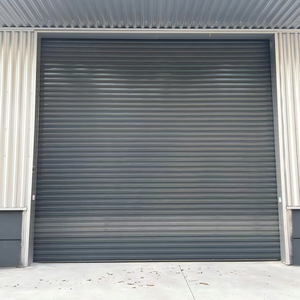 Portes de garage enroulables de sécurité en alliage <span class=keywords><strong>d</strong></span>'aluminium, grand format, pour entrepôt industriel, étanches et durables, <span class=keywords><strong>prix</strong></span> de gros - Product Image 1