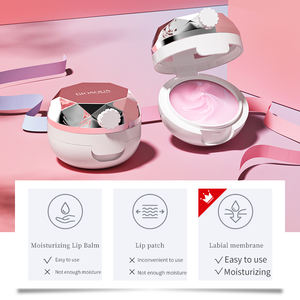 BIOAUQA <span class=keywords><strong>Lip</strong></span> <span class=keywords><strong>Care</strong></span> <span class=keywords><strong>Gel</strong></span> Mask Cream Sleeping Crystal Strawberry Pink Oem Organic Vegan Chapstick Crema hidratante para labios con cepillo - Product Image 2