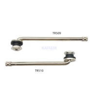 KAISHENG TR509 TR510 TR511 Valve de pneu sans chambre à air pour camion, bus, voiture, en laiton chromé