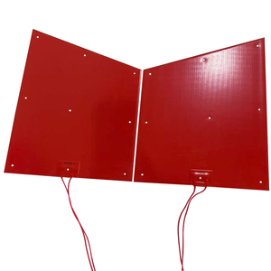 Fabricants de plaques chauffantes en silicone flexible industriel personnalisées, à film épais, sur plaque en aluminium - Product Image 3