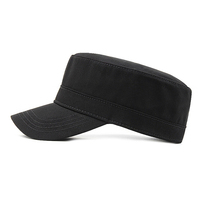Topi Baseball Kapas Murni Empat Musim Model Lengkung Hijau dengan Logo Kustom dan Garis Sporty, Laris Manis dari Pabrik