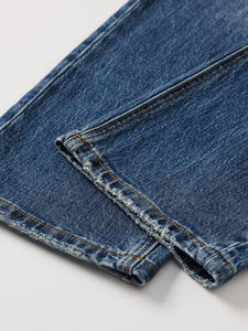 <span class=keywords><strong>กางเกง</strong></span><span class=keywords><strong>ยีน</strong></span><span class=keywords><strong>ส์</strong></span>ผู้ชายคุณภาพสูงแบบลำลอง รุ่นใหม่สำหรับฤดูใบไม้ร่วง สีน้ำเงินฟอกกลาง ทรงตรงแบบมาตรฐาน ผ้ายืด - Product Image 4