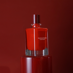 ขวดน้ำหอมแก้วใสทรงรีแบบพ่นแรงดัน Eric Cosmetics ขวดน้ำหอมแบบกำหนดเองได้ ขนาด 100 มล. ขวดบรรจุน้ำหอม - Product Image 1