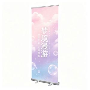 Soporte Retráctil Ligero de Aluminio para Pancartas de 80 x 200 cm, Impresión por Sublimación de Calor, Superficie Mate/Brillante, Venta al Por Mayor - Product Image 1
