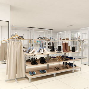 Espositori Commerciali per <span class=keywords><strong>Abbigliamento</strong></span>, Scaffali per Negozi di Moda, Attrezzature per Negozi di <span class=keywords><strong>Abbigliamento</strong></span> - Product Image 5