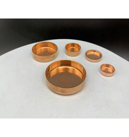 Embout en cuivre ID 5/8 CXC pour tubes et tuyaux de réfrigération HVAC, surface lisse, hauteur 25 mm