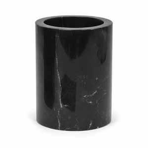 Premium Quality Nero Marquina Marble 3-Piece Bathroom Accessories <b>Set</b>, Black Marble <b>Soap</b> Dispenser, Marble <b>Soap</b> Dispenser <b>Set</b> - Product Image 5