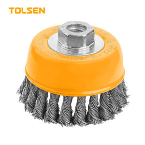 TOLSEN 77587ナット付き75mmメタルカップツイストワイヤーブラシ - Product Image 4
