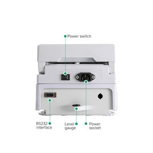 SABEDORIA EB-W-HM Series halogênio umidade analisador-0.001g resolução 5 "touch screen & aquecimento 160 °C - Product Image 5