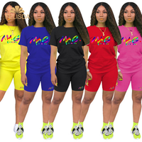 Ensemble de vêtements pour femmes, tenue de sport, loisirs, Explosion, arc-en-ciel, grande taille, 2 pièces, Top quality, nouvelle collection
