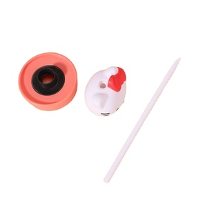 Gobelets isothermes en acier inoxydable de 450 ml à motif dessin animé (Stitches, Kitty, Pika) avec paille, bouteille d'eau pour enfants, vente en gros à prix abordable - Product Image 5