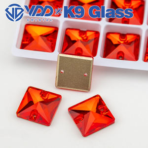 VDD S109 <span class=keywords><strong>SIAM</strong></span> <span class=keywords><strong>SQUARE</strong></span> K9แก้วที่มีคุณภาพสูงสุดหินไรน์สโตนแบบหลังเรียบหลังเรียบสำหรับเย็บเสื้อผ้าตกแต่ง - Product Image 5