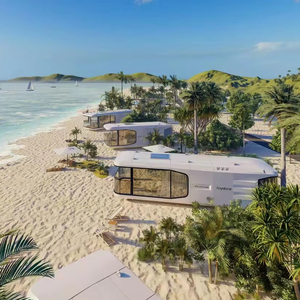 Casas prefabricadas Cabaña de lujo Casa pequeña Casa de cápsula espacial Casa Invernaderos modernos a la venta - Product Image 1