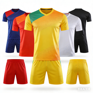 Conjunto de Entrenamiento para Adultos Unisex, Personalizado OEM, Jersey de Spandex/Poliéster con Estampado por Transferencia de Calor, Mangas Largas, para Jugadores de Fútbol - Product Image 2