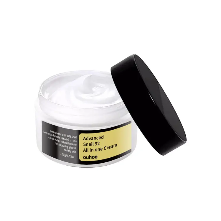 Advanced All In One Snail Cream Repair and Soothes Red, Sensitized Skin Moisturizing Anti Aging Snail Mucin Facial Cream