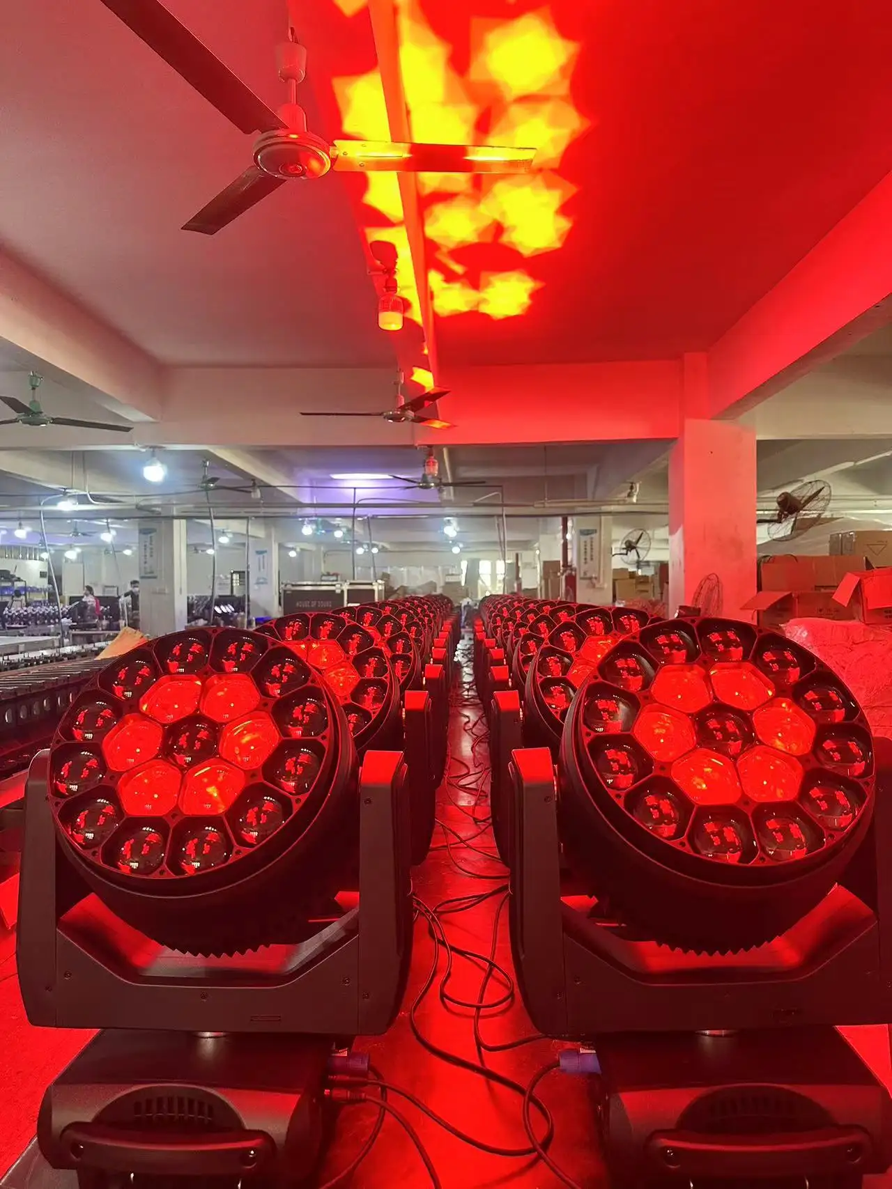 19x40W b-eye di chuyển đầu đèn LED rửa đèn cho thiết bị chiếu sáng sân khấu