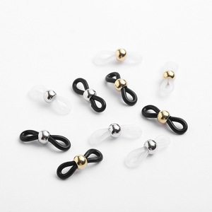 Connecteurs réglables en caoutchouc pour chaînes de <span class=keywords><strong>lunettes</strong></span>, supports de <span class=keywords><strong>lunettes</strong></span>, chaînes de collier - Product Image 2