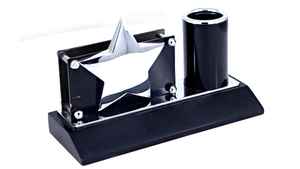 ที่จัดระเบียบโต๊ะอะคริลิคพร้อมที่ใส่บัตรชื่อ แผ่นบันทึก และที่วางปากกา ของพรีเมียมสำหรับโต๊ะทำงาน เหมาะสำหรับเป็นของขวัญองค์กร - Product Image 4