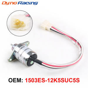 Válvula Solenoide de Corte de Combustible para Apagado de Motor de Tractor Yanmar 2V78 1503ES-12K5SUC5S - Product Image 2