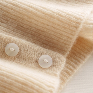 <span class=keywords><strong>Cardigan</strong></span> maglione con bottoni in <span class=keywords><strong>pizzo</strong></span> lavorato a maglia da donna primavera estate nuovo <span class=keywords><strong>Cardigan</strong></span> personalizzato 100% in puro Cashmere con scollo a V in <span class=keywords><strong>pizzo</strong></span> - Product Image 6