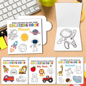 Piccolo simpatico e accogliente 50 P audaci e facili adulti <span class=keywords><strong>da</strong></span> colorare animali educativi per bambini stampa <span class=keywords><strong>di</strong></span> attività Mini libro <span class=keywords><strong>di</strong></span> carta con rilegatura - Product Image 4